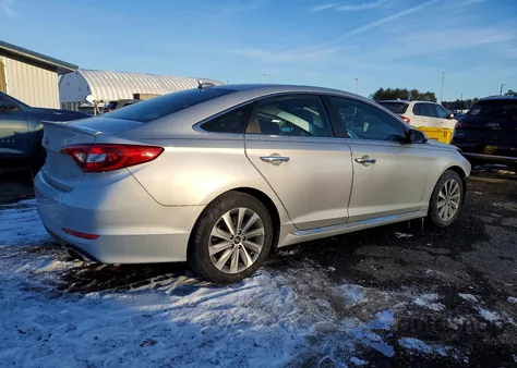 2017 Hyundai Sonata Sport z USA, uszkodzony, nr VIN 5NPE34AF2HH548720